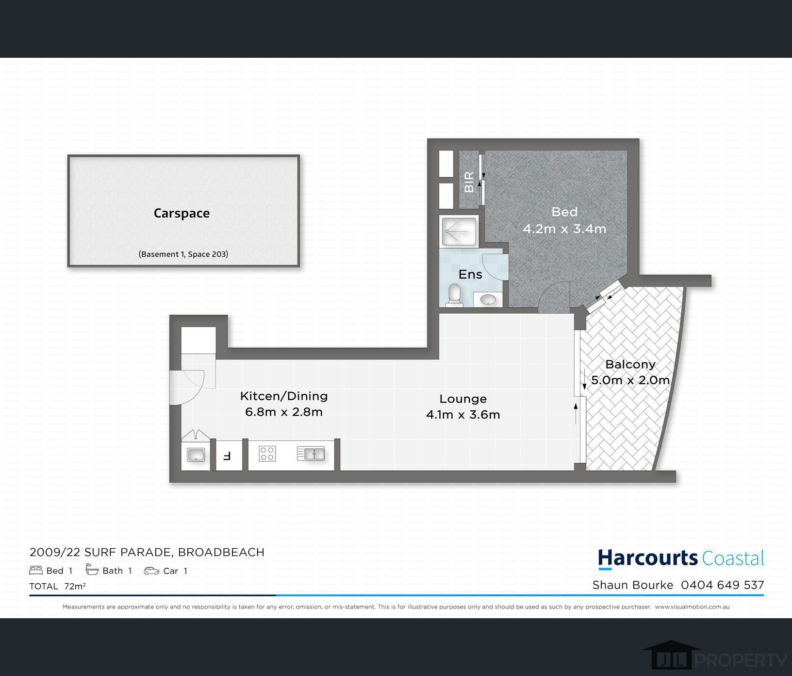 2009/22 Surf Parade, Broadbeach, Qld 4218