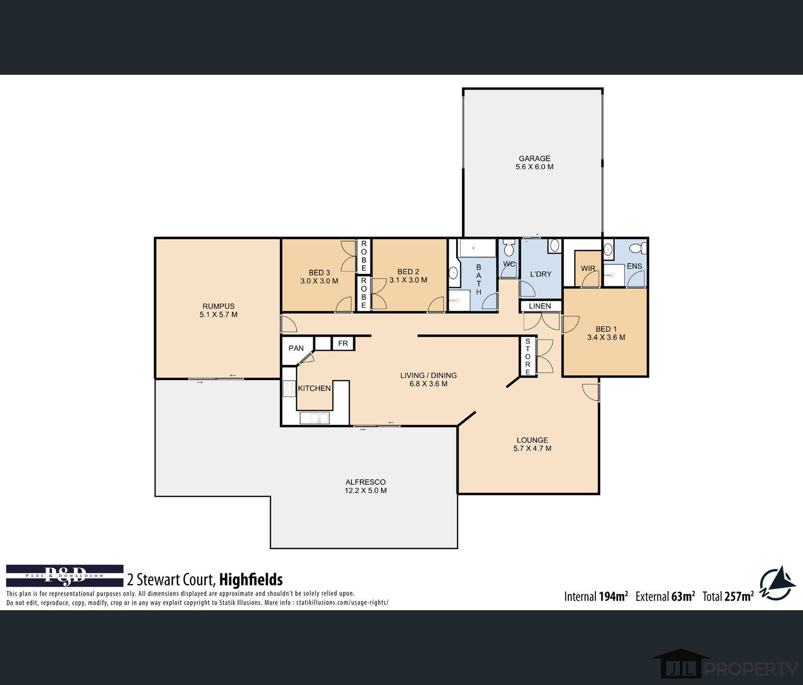 2 Stewart Court, Highfields, Qld 4352