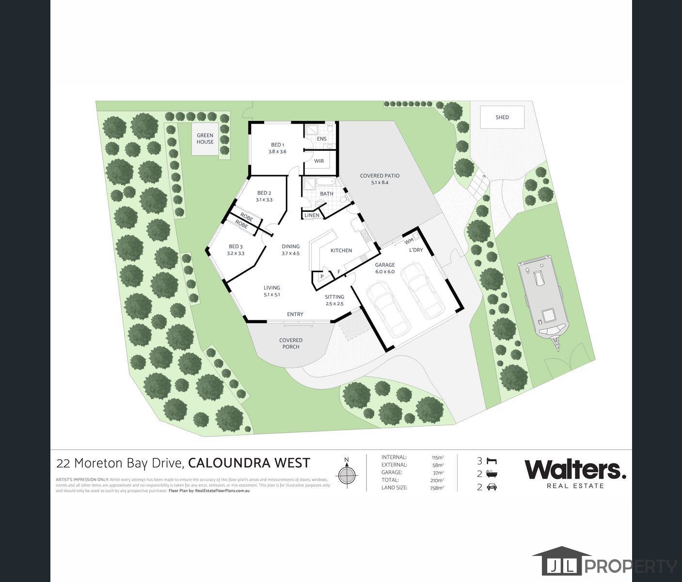 22 Moreton Bay Drive, Caloundra West, Qld 4551