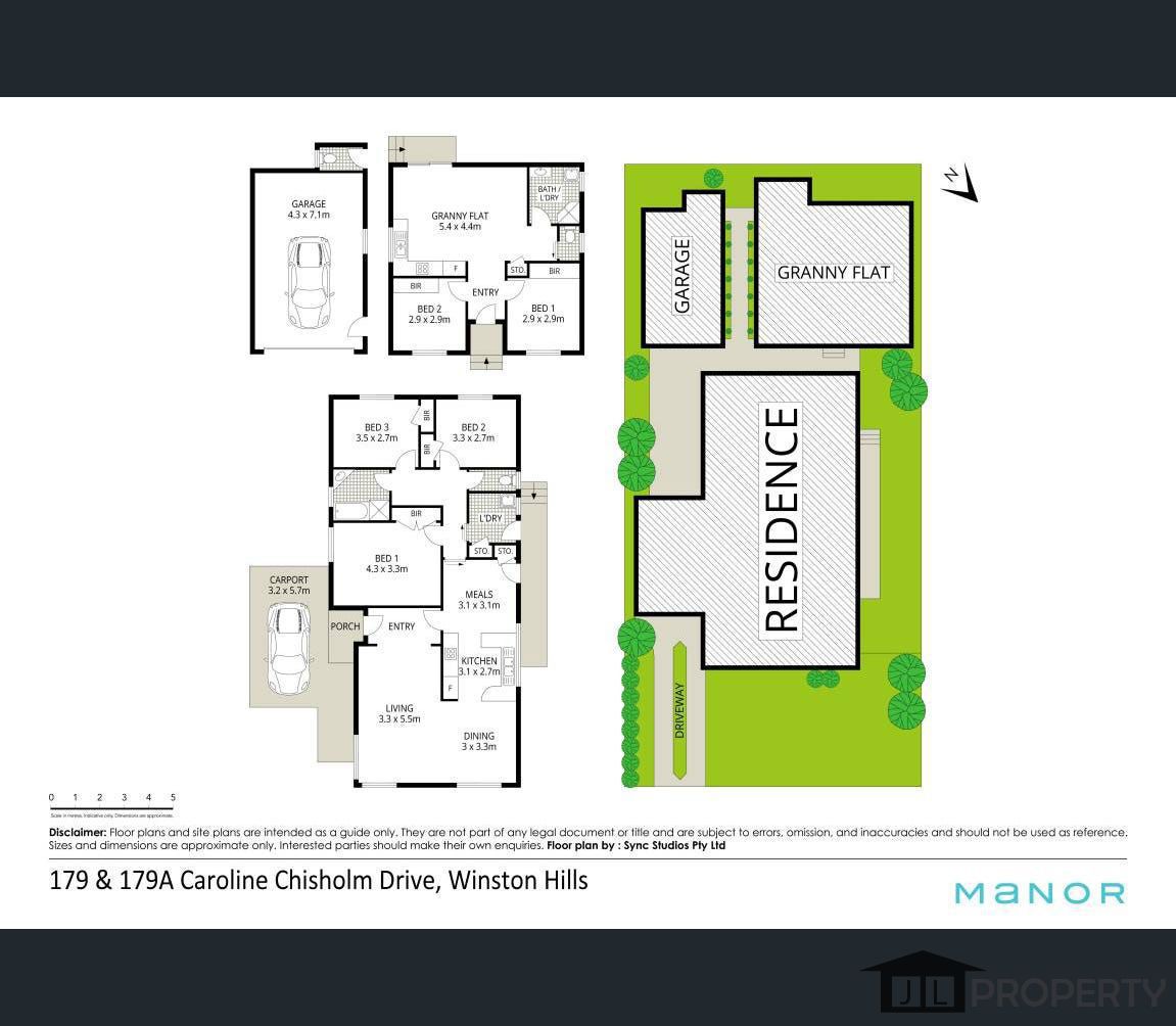 179 & 179A Caroline Chisholm Drive, Winston Hills, NSW 2153