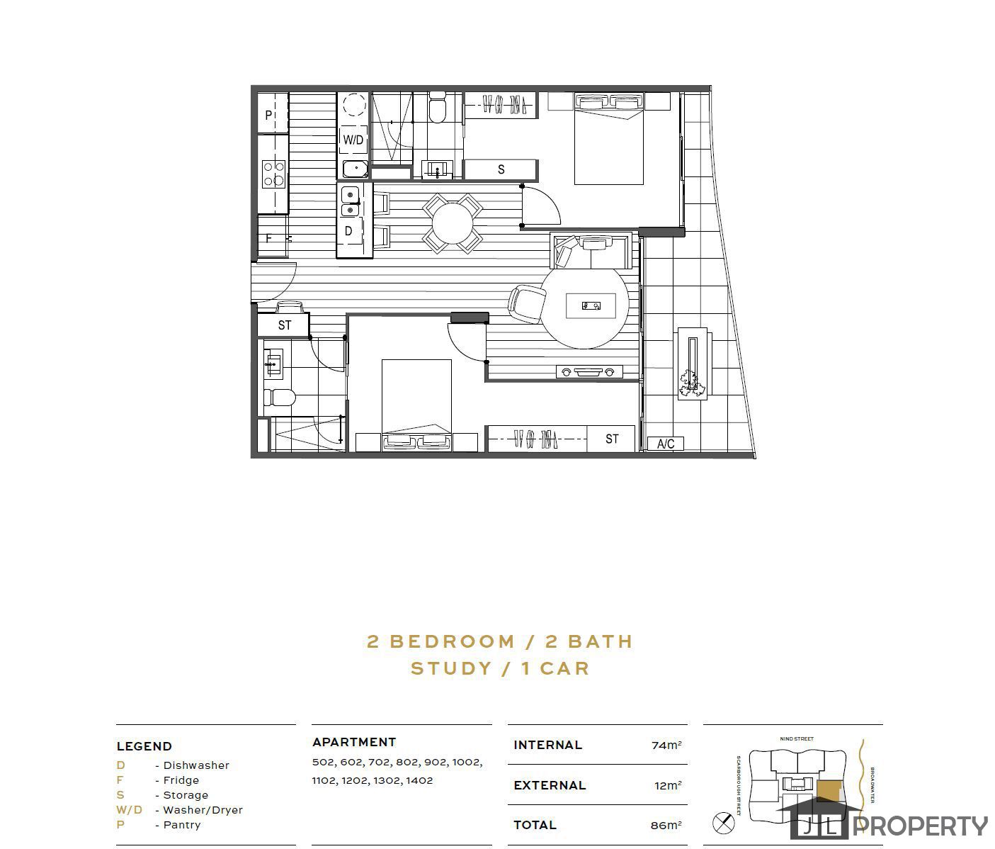 602/139 SCARBOROUGH STREET, Southport, Qld 4215
