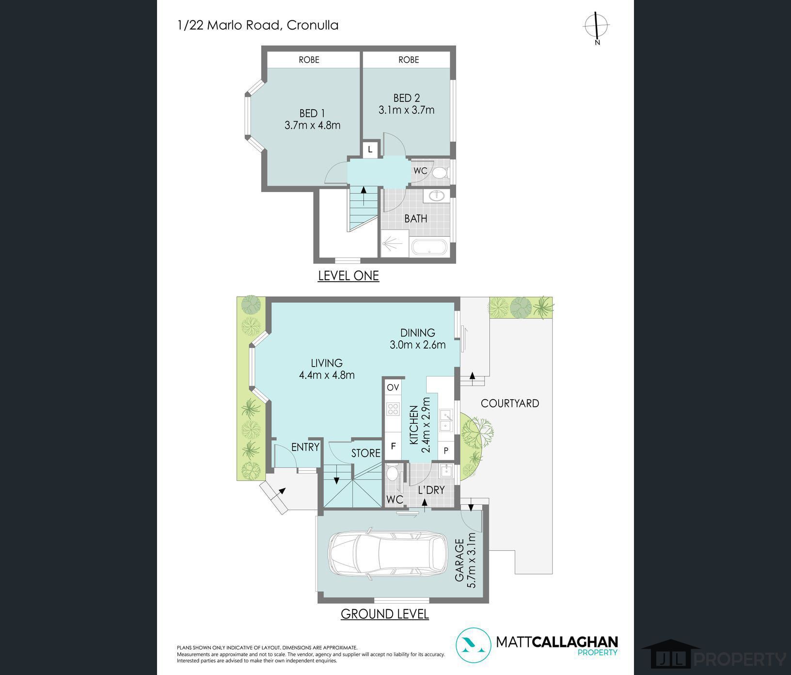 1/22 Marlo Road, Cronulla, NSW 2230