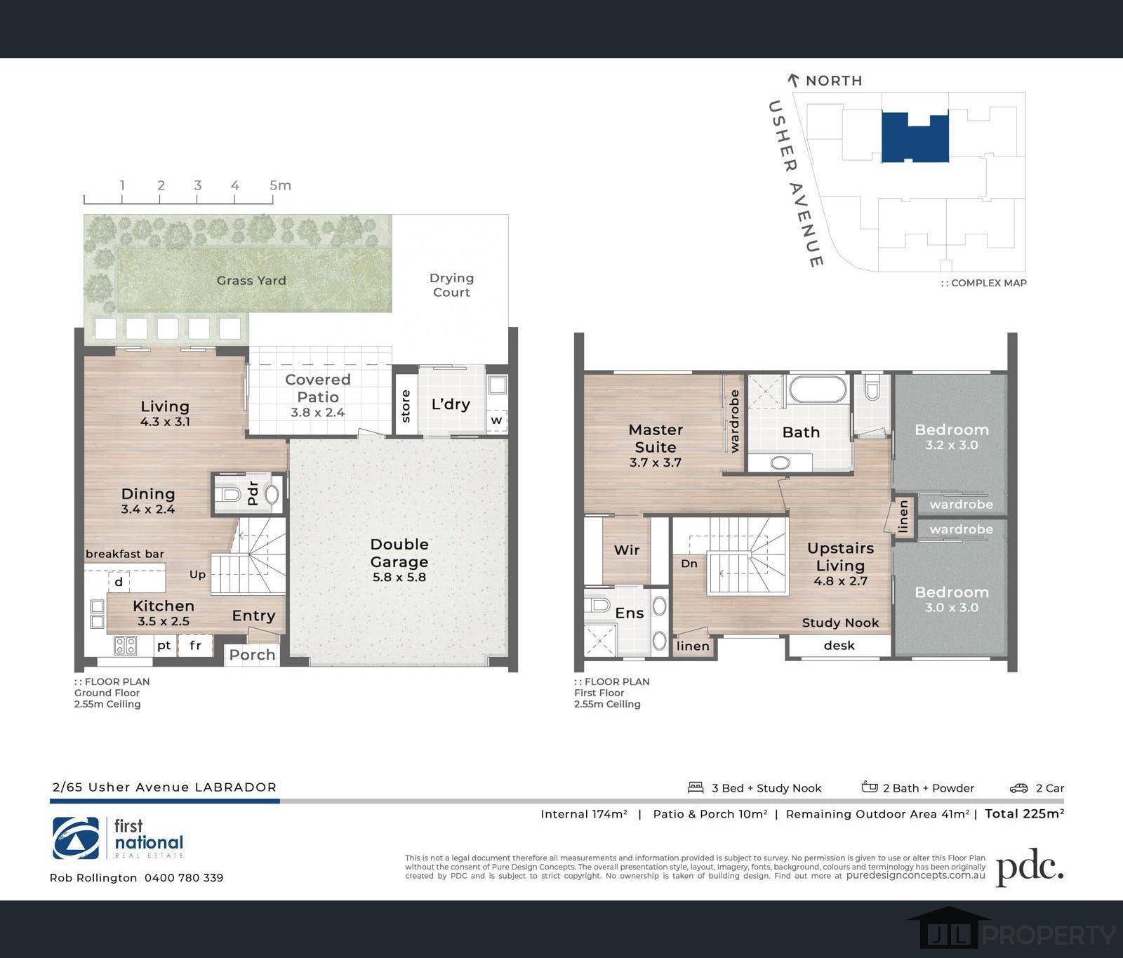 2/65 Usher Avenue, Labrador, Qld 4215