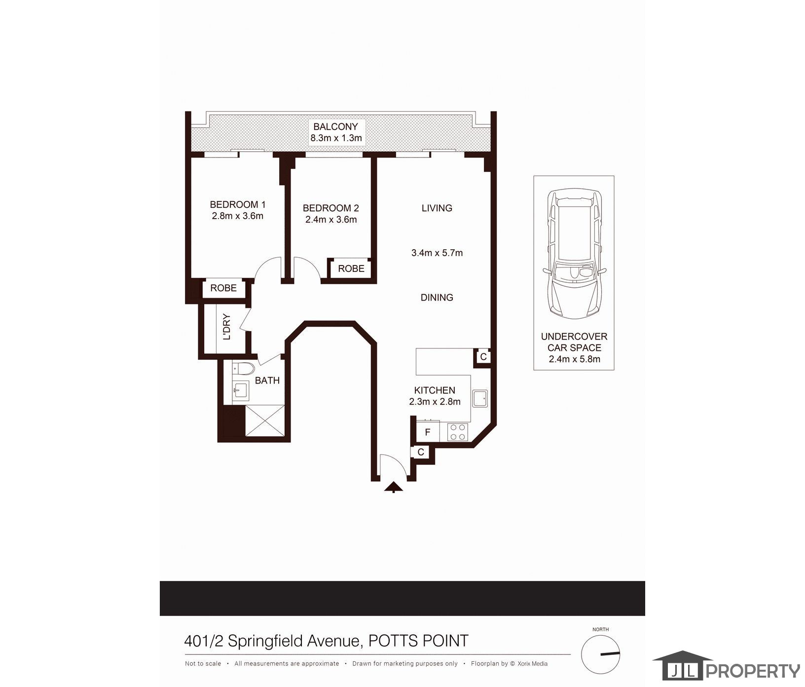 401/2 Springfield Avenue, Potts Point, NSW 2011