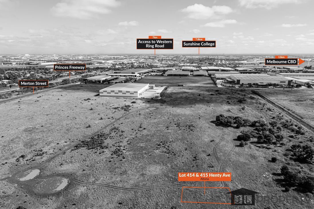 Lot 414 & 415 Henty Avenue, Altona, Vic 3018