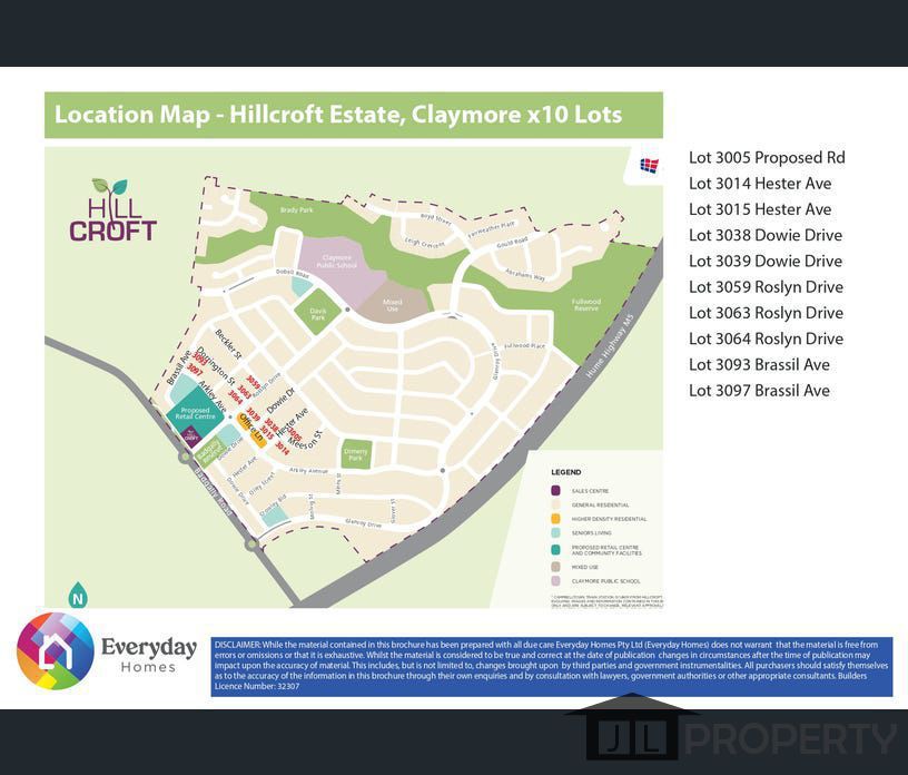 Lot 3039 Dowie Dr, Claymore, NSW 2559