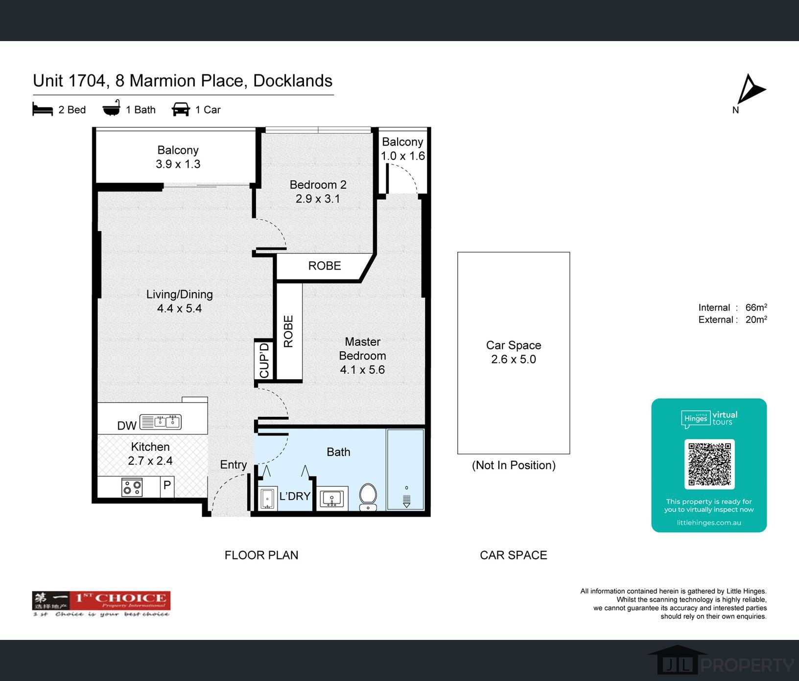 1704/8 Marmion Place, Docklands, Vic 3008