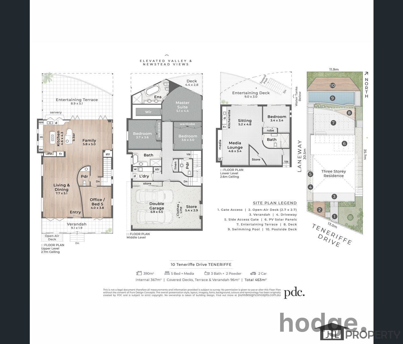 10 Teneriffe Drive, Teneriffe, Qld 4005