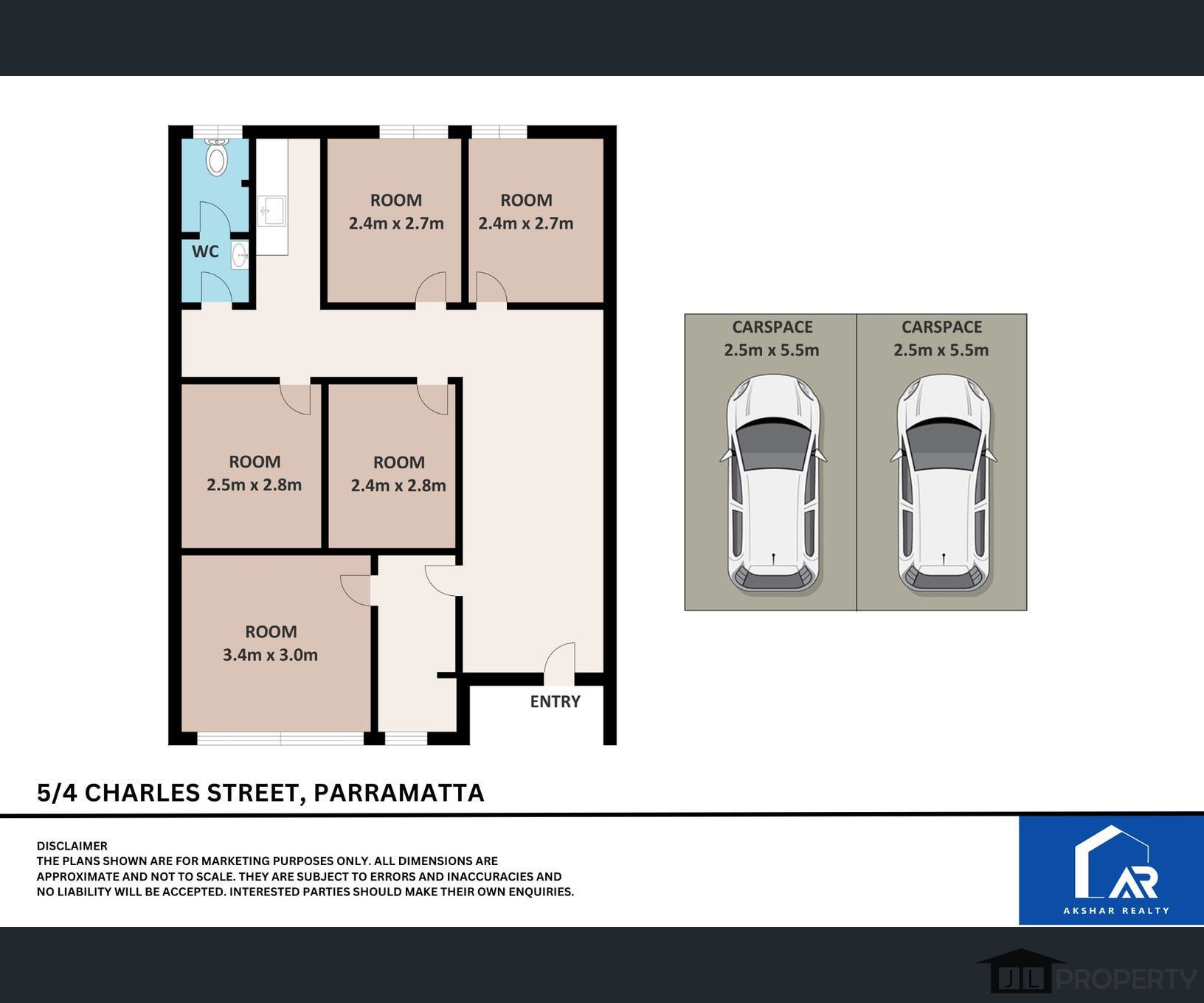 5/4 Charles st,Parramatta, NSW 2150
