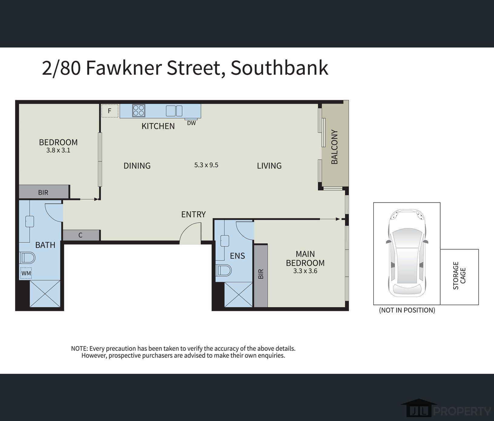 2/80 Fawkner Street, Southbank, Vic 3006