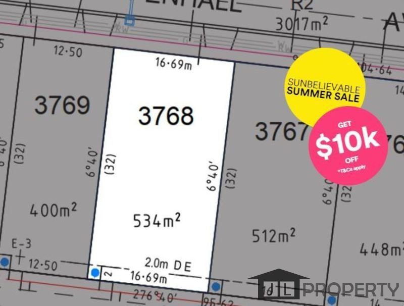 Titled Lot 3768 Grappenhall Avenue, Strathtulloh VIC 3338