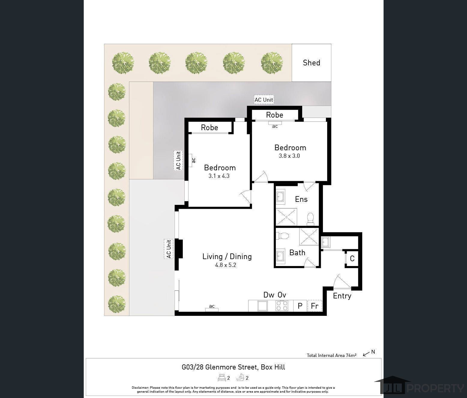 G03/28 Glenmore Street, Box Hill, Vic 3128