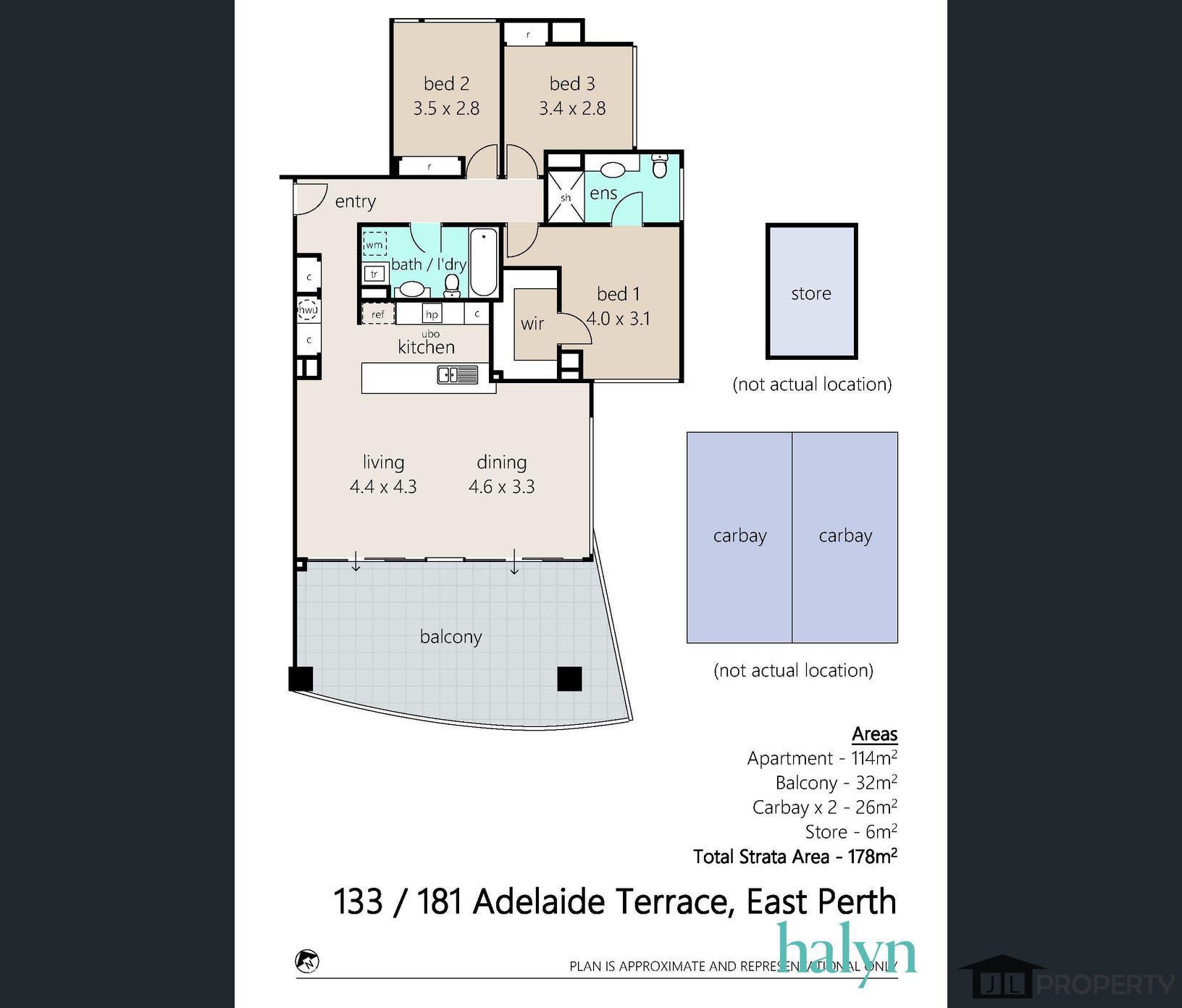 133/181 Adelaide Terrace, East Perth, WA 6004